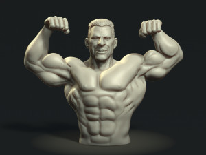 Bodybuilder Modèles 3D en vedette