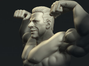 Bodybuilder Modèles 3D en vedette
