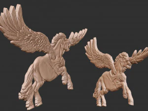 P&eacute;gaso Modelo de Impressão 3D