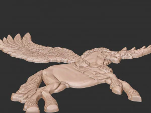 P&eacute;gaso Modelo de Impressão 3D