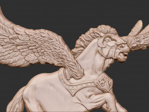 Pegasus Modelo de Impressão 3D