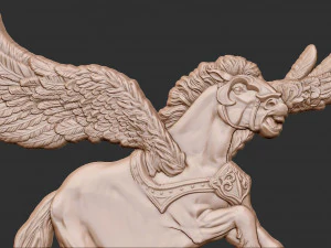 P&eacute;gaso Modelo de Impressão 3D