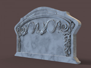 Family Memorial Tombstone for Cnc Engraving Modelo de impresión 3D