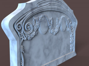 Family Memorial Tombstone for Cnc Engraving Modelo de impresión 3D