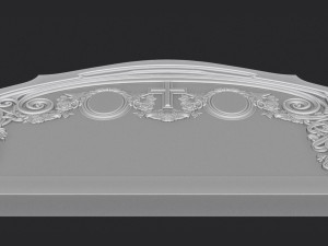 Family Memorial Tombstone for Cnc Engraving 3D-printmodel