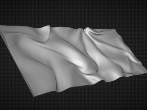 Organic wall hanging for cnc 3D Принт Модель