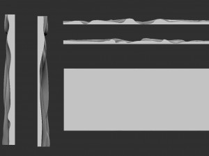 Organic wall hanging for cnc 3D Принт Модель