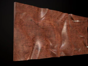 Drapery Wall Art Panel 3D Print Model