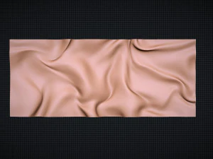 Drapery Wall Art Panel 3D Print Model