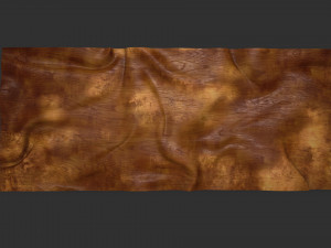 Organic wall hanging for cnc Modelo de impresión 3D