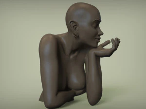 Woman sculpture 3D Print Model