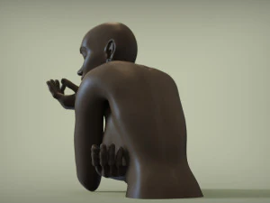 Woman sculpture 3D Print Model