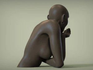 Woman sculpture 3D Print Model