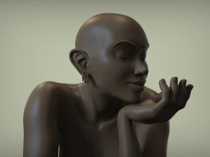 Woman sculpture 3D Print Model