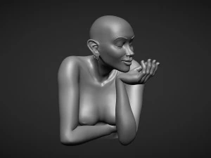 Woman sculpture 3D Print Model