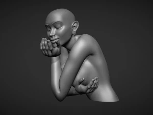 Woman sculpture 3D Print Model