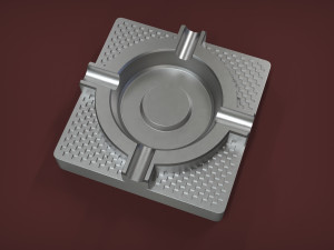 Premium Ashtray 3D Принт Модель