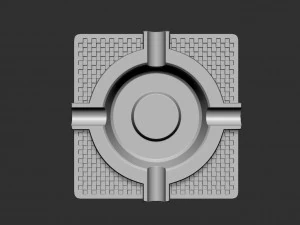 Premium Ashtray 3D Print Model