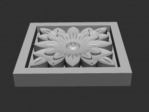 Rosette Modelo de impresión 3D