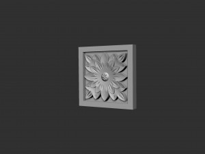Rosette Modelo de impresión 3D
