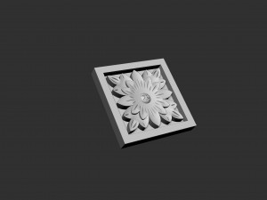 Rosette Modelo de impresión 3D
