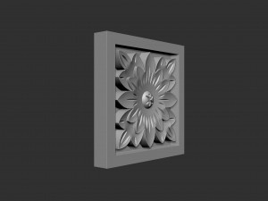 Rosette Modelo de impresión 3D