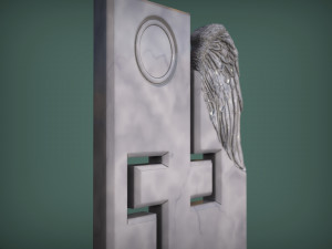 Memorial Tombstones wing 3D प्रिंट मॉडल