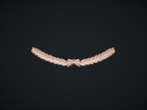 Laurel Wreath Model Cetak 3D