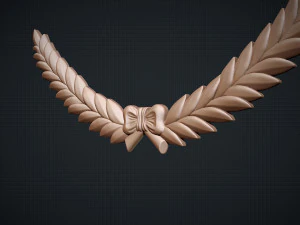 Laurel Wreath 3D Print Model