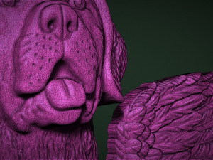 Winged Dog Modèles 3D en vedette