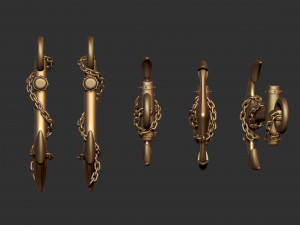 Anchor gold Modelo de Impressão 3D