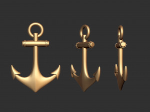 Anchor gold Modelo de Impressão 3D