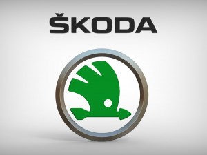 Skoda Logo 3D Print Model