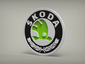 Skoda Logo 3D Print Model