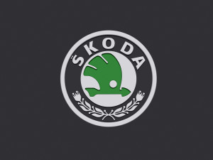Skoda Logo 3D Принт Модель