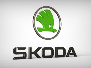 Skoda Logo 3Dプリントモデル