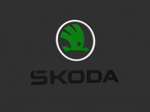 Skoda Logo 3D Print Model