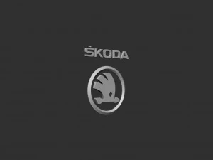Skoda Logo Set 3D Print Model