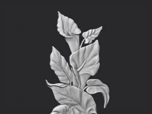 Lily flowers 3D Print Model
