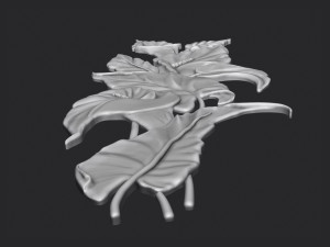Lily flowers Model Cetak 3D