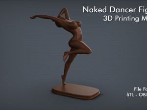 Female Dancer 3D Print Model