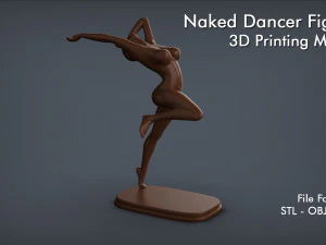 bailarina Modelo de impresión 3D