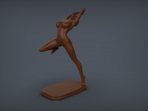 Female Dancer 3D Принт Модель