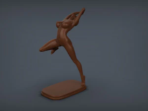 Female Dancer 3D Print Model