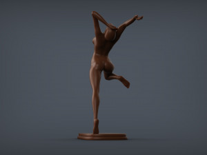 Female Dancer 3D Принт Модель