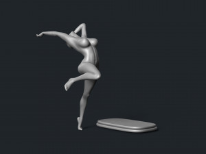 Female Dancer 3D Принт Модель