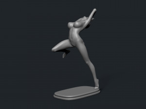Female Dancer 3D Принт Модель