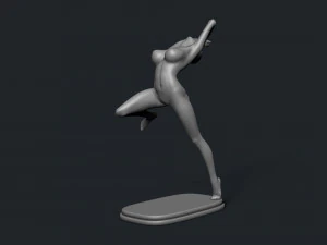 Female Dancer 3D Print Model