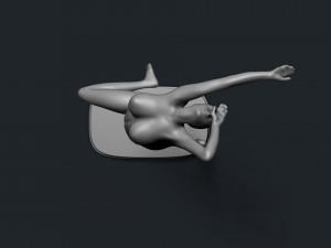 Female Dancer 3D Принт Модель