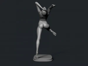 Female Dancer 3D Print Model